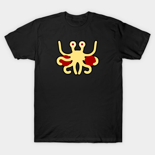 Flying Spaghetti  Monster T-Shirt by Solenoid Apparel